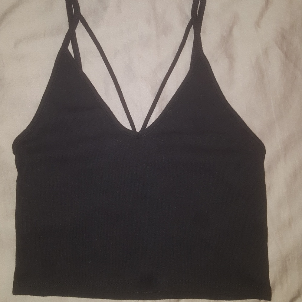 Black Crop Top